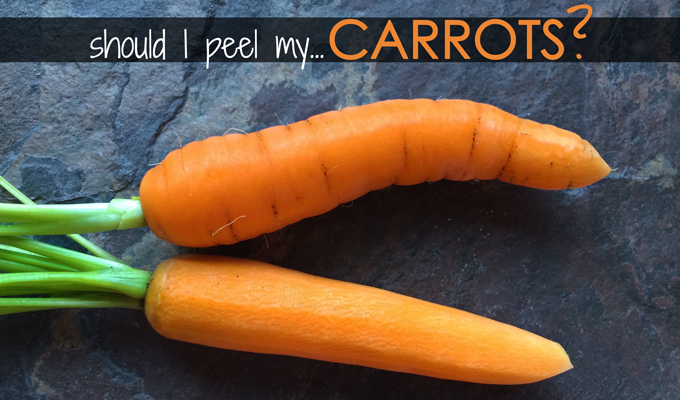 Should I Peel Carrots
