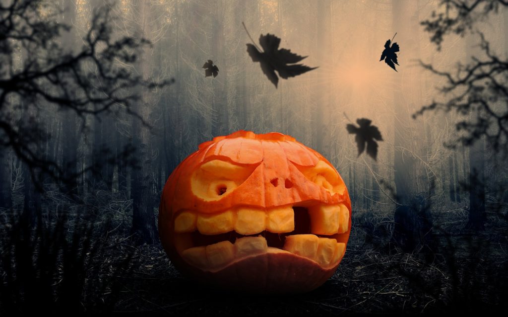 Scary Pumpkin decoration Halloween