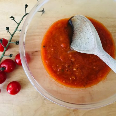 tomato sauce boll prep