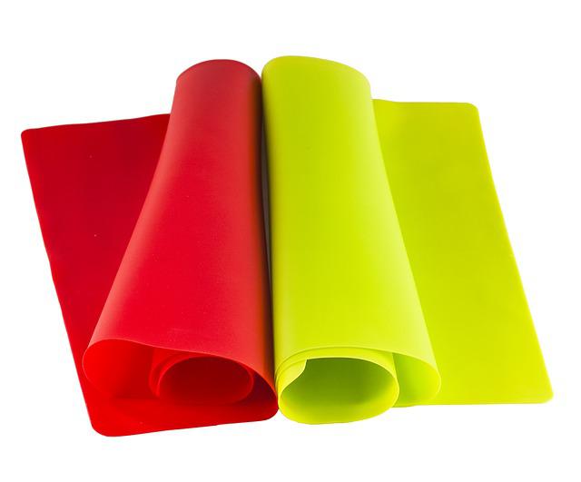 Red and Yellow Silicone Mats
